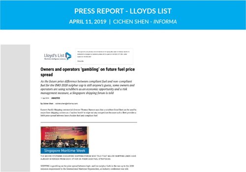 Singapore-Shipping-Forum-2019 - Lloyds-List 