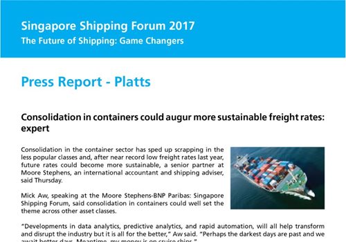 Singapore-Shipping-Forum-2017 - platts 